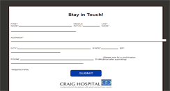 Desktop Screenshot of green01.craighospital.org