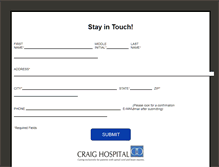 Tablet Screenshot of green01.craighospital.org